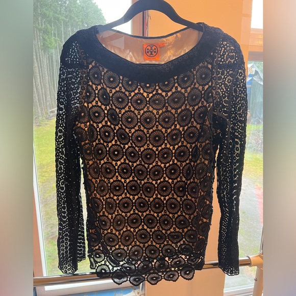 Tory Burch Tops in Silk (purple blouse and pink multi tunic) and cotton (tunic) - Picture 2 of 13